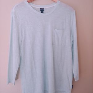 Patagonia Long sleeve strip shirt